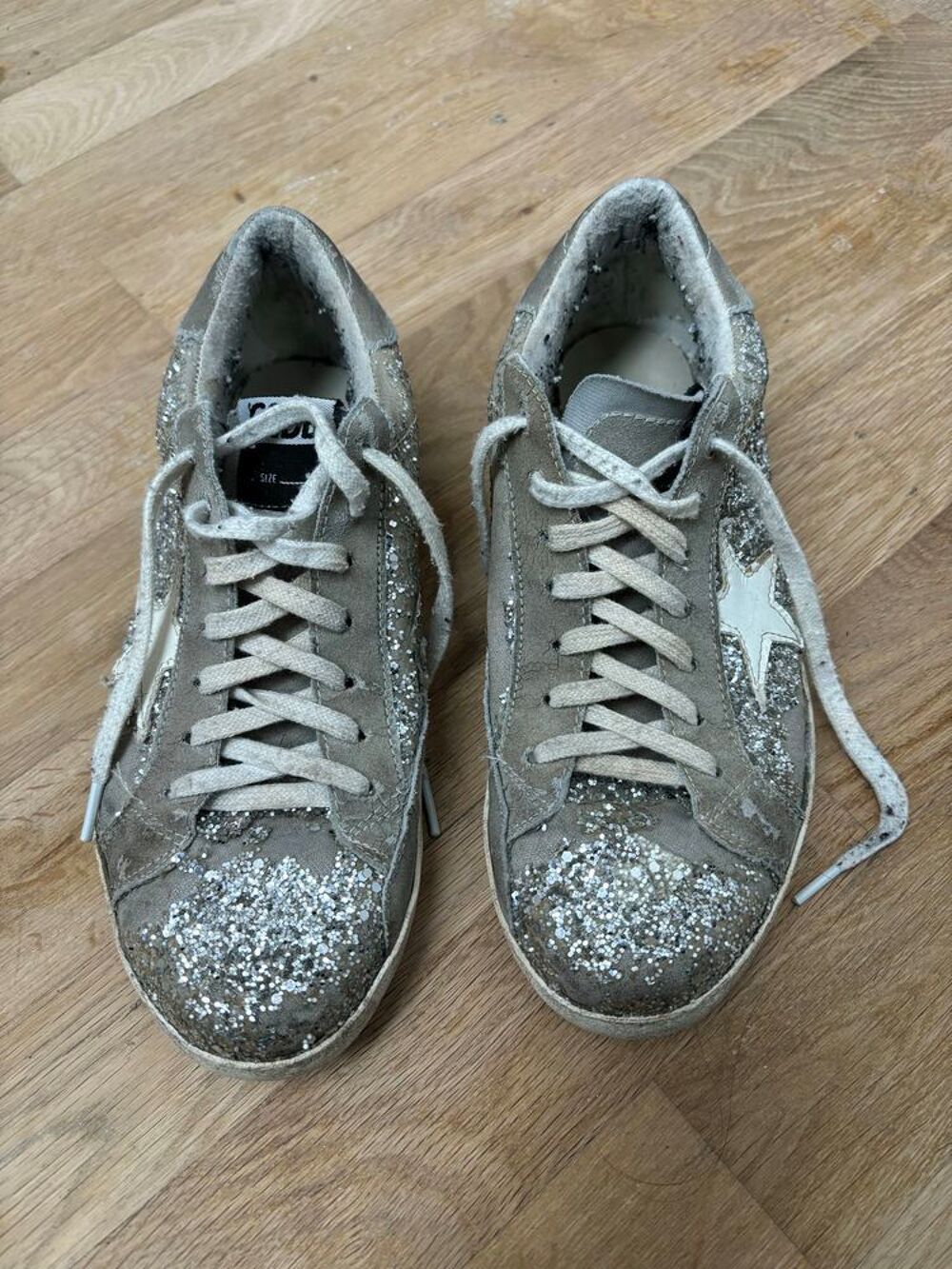 Baskets Golden Goose &agrave; paillettes Chaussures