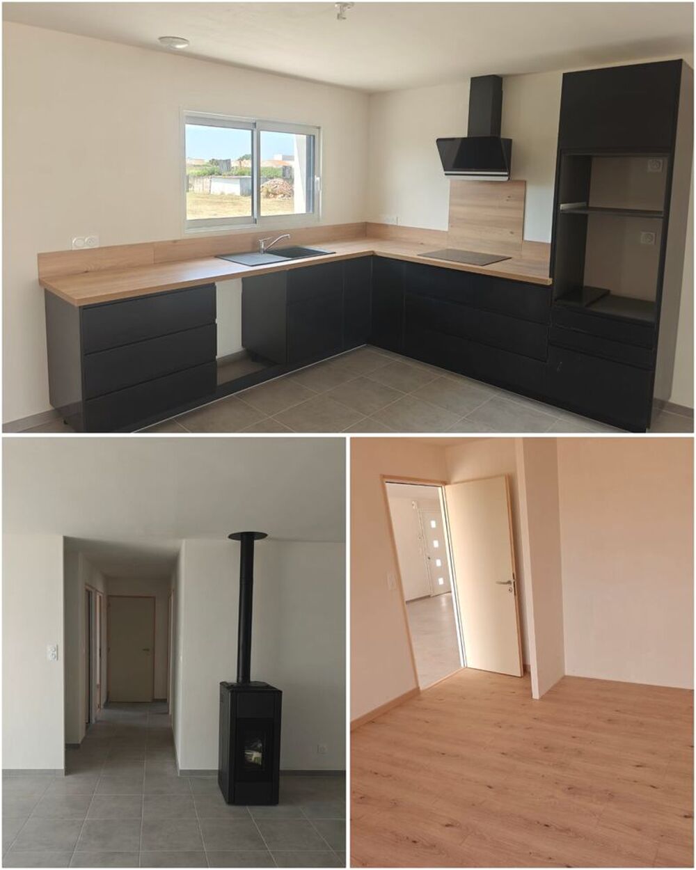 Vente Maison Rare à la , maison neuve 4 chambres à quelques minutes Longeville-sur-mer
