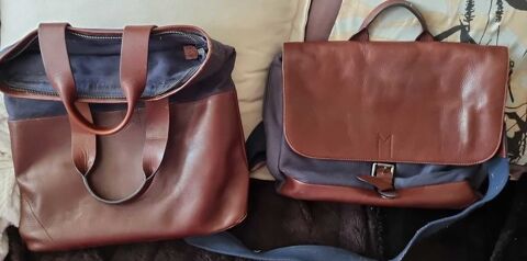 Lot cartable et sacoche assortie TBE 35 Oullins (69)