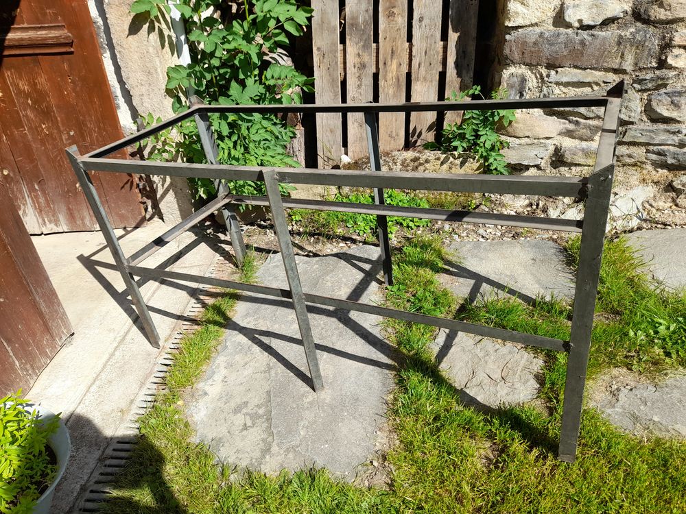 Cadre de table en fer Bricolage