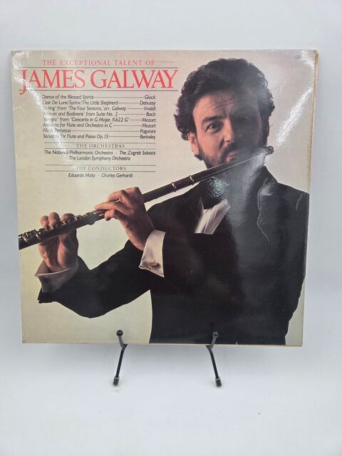 Vinyle 33 tours The Exceptional Talent of James Galway  8 Vulbens (74)