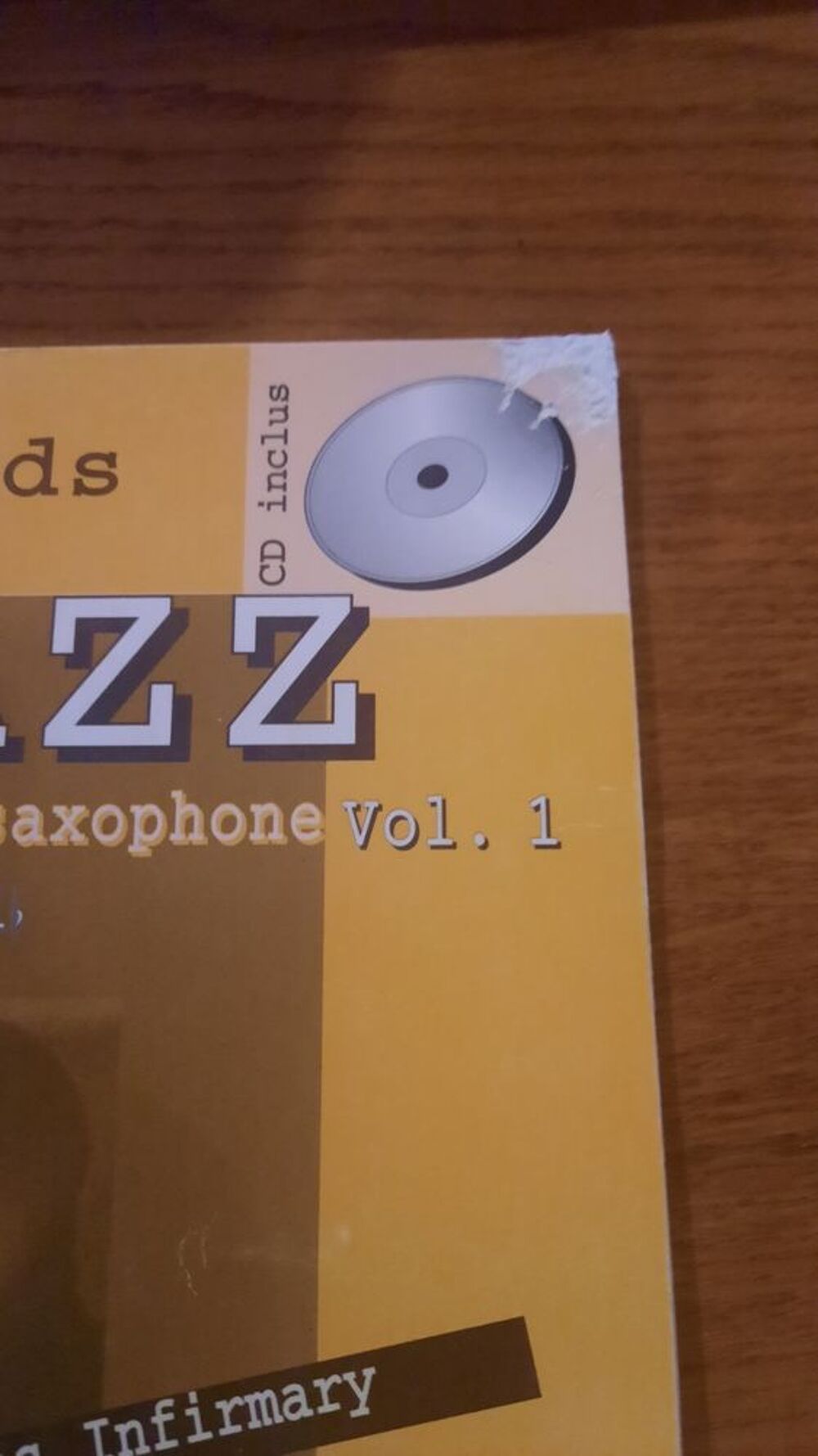 Jouez les grands th&egrave;mes du JAZZ saxophone vol1 +CD Instruments de musique