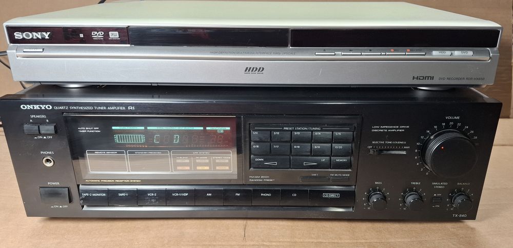 Ampli-Tuner ONKIO et Lecteur CD-DVD SONY Audio et hifi