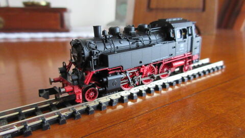 Locomotive  vapeur Fleischmann srie 064 / ch N 1/60 de la 155 Le Fenouiller (85)