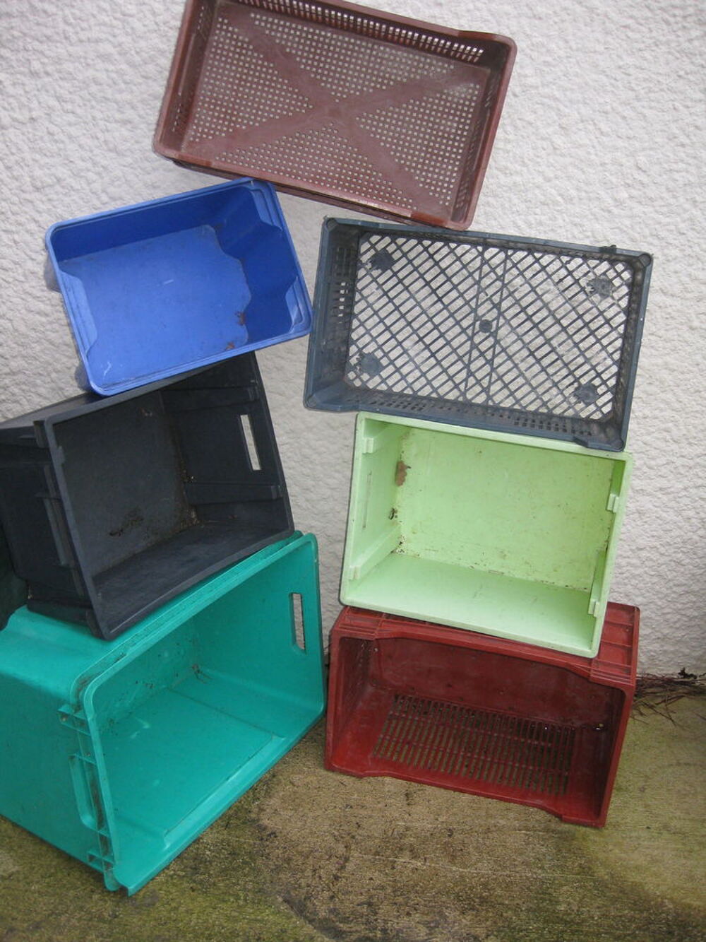  caisses en plastique Bricolage