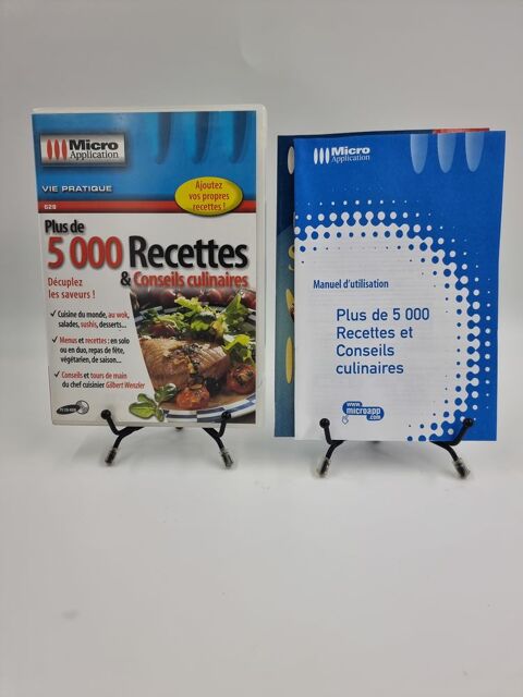 Logiciel PC 5000 Recettes & Conseils Culinaires 1 Vulbens (74)