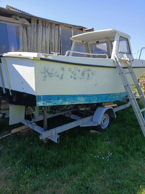 Bateaux &agrave; moteur Bateau fluvial 1976 occasion Pineuilh 33220