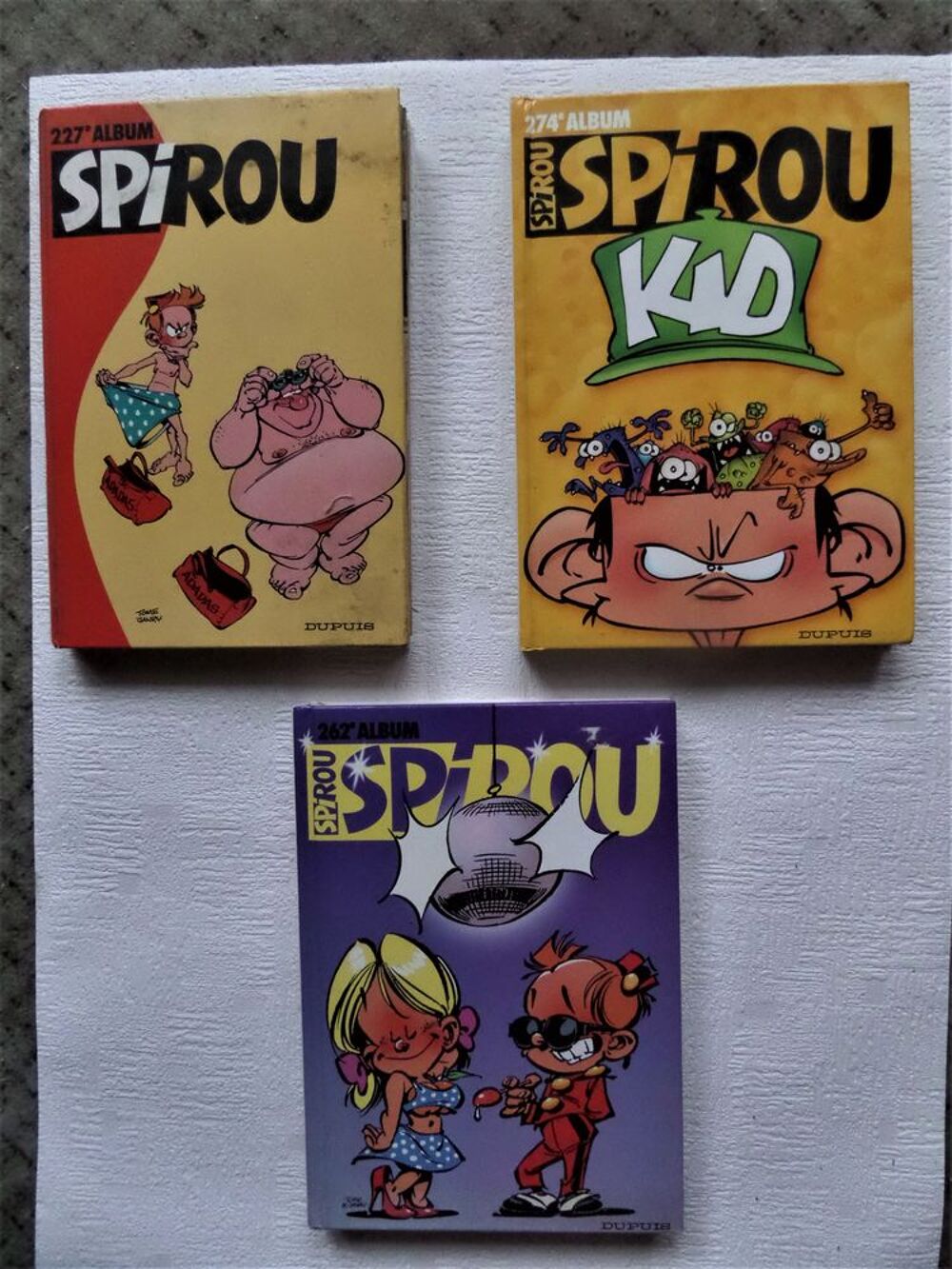 albums de spiroux cartonn&eacute;s Livres et BD