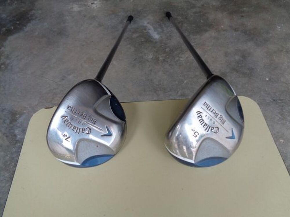 CLUBS ET BOIS DE PARCOURS DE GOLF Sports