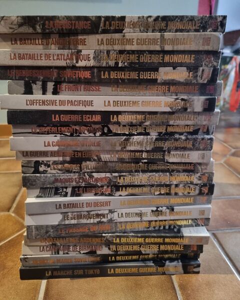 Collection de livre La Deuxième Guerre Mondiale (20 tomes) 20 Vulbens (74)