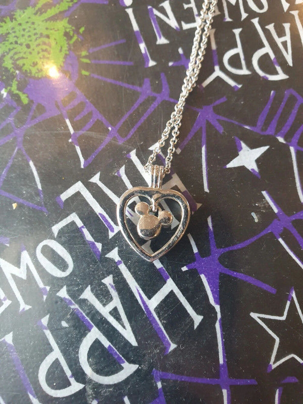 Collier coeur Mickey - Arribas Bijoux et montres
