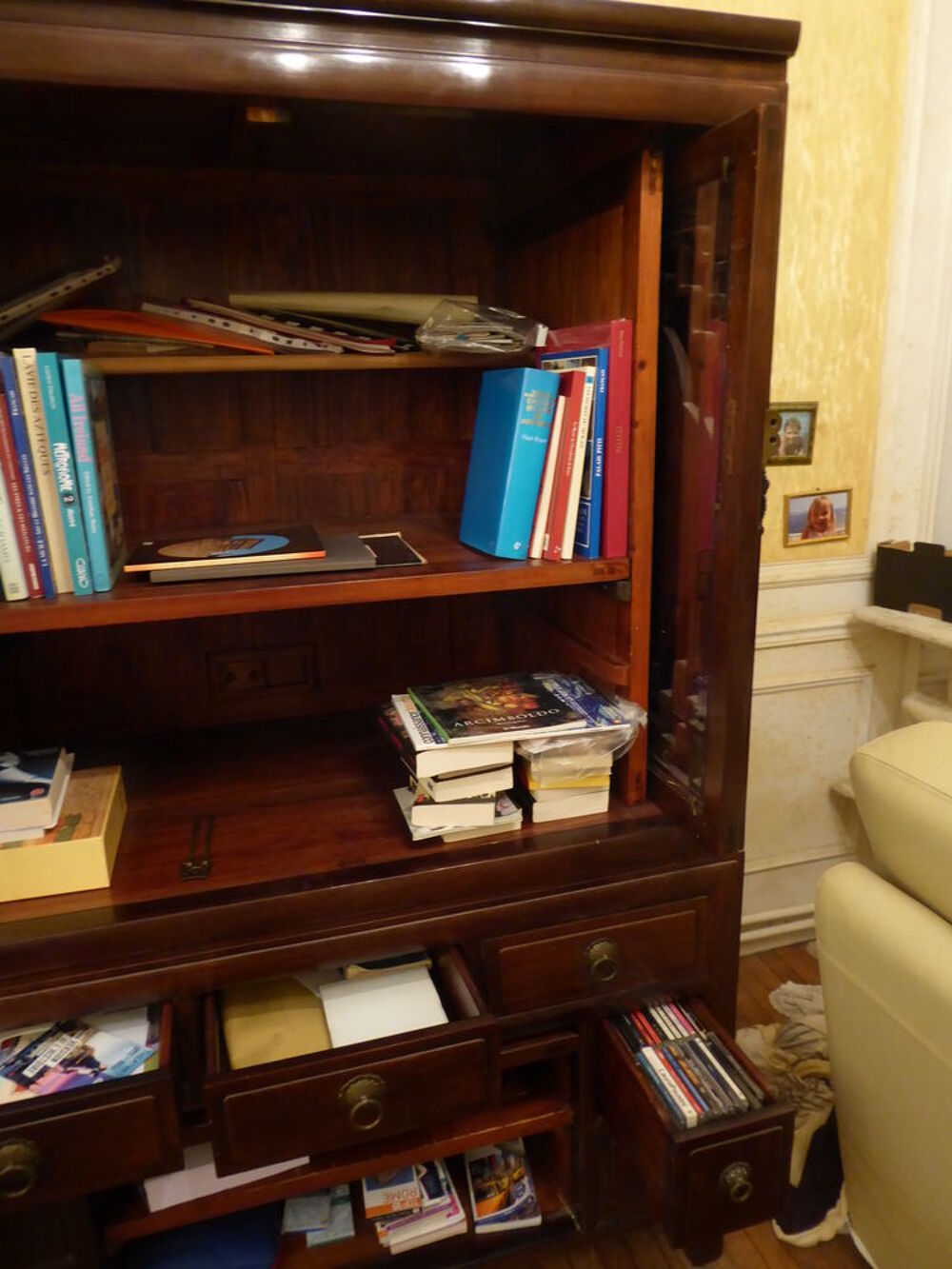 Biblioth&egrave;que Art d'Asie Meubles