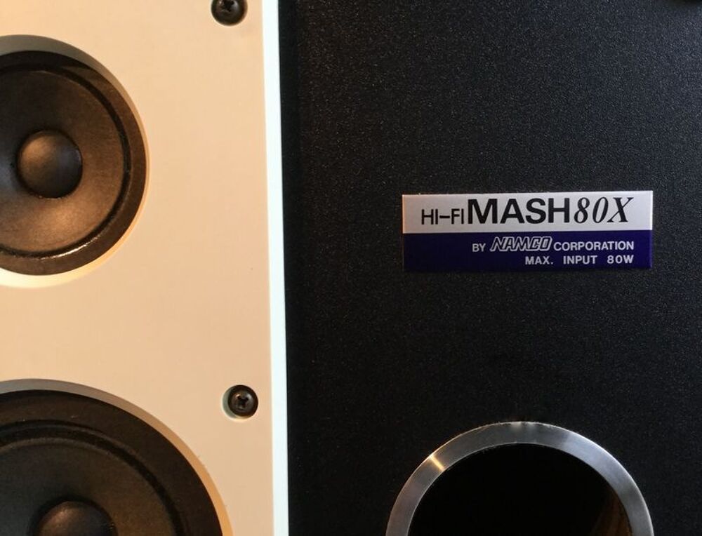 Enceintes MASH 80 X - vintage Audio et hifi
