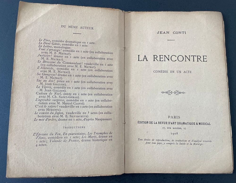 Livre de collection Livres et BD