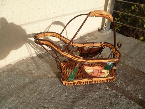 Porte bouteille dcor Canard (vintage) 18 Sales (74)