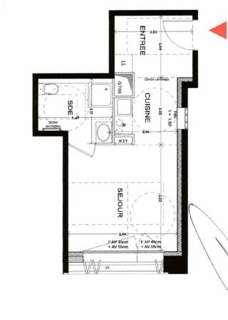  Appartement � vendre 1 pi�ce 27 m� Paris