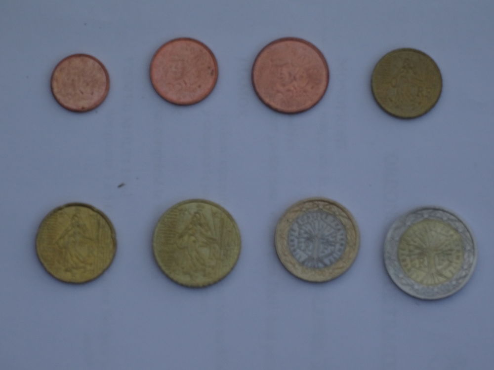 pieces en EURO DE FRANCE 
