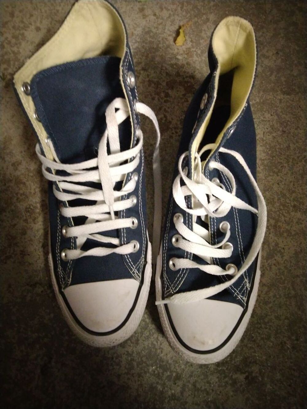 Converse bleue Chaussures