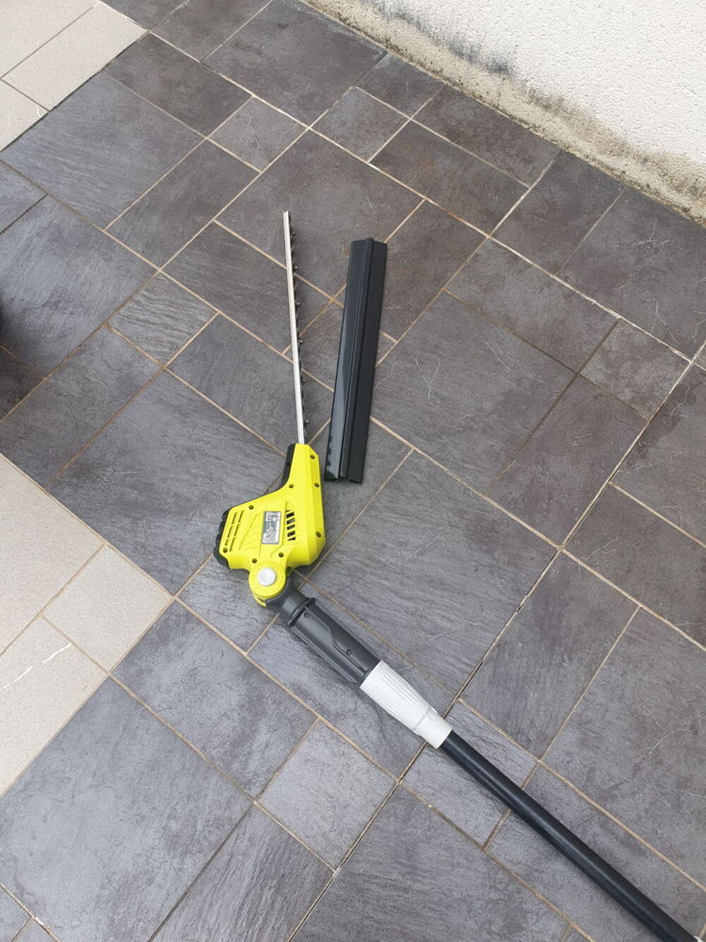 Taille haie sur perche &eacute;lectrique. RYOBI Jardin