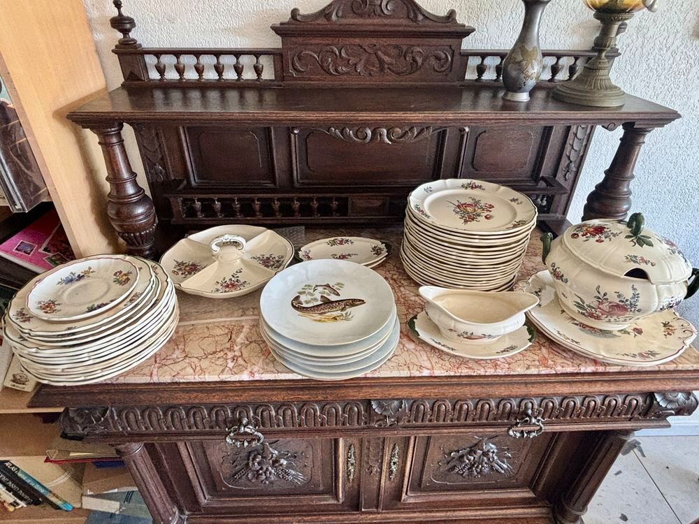Lot vaisselle obernai, sarreguemines, villeroy &amp; bosch
Décoration