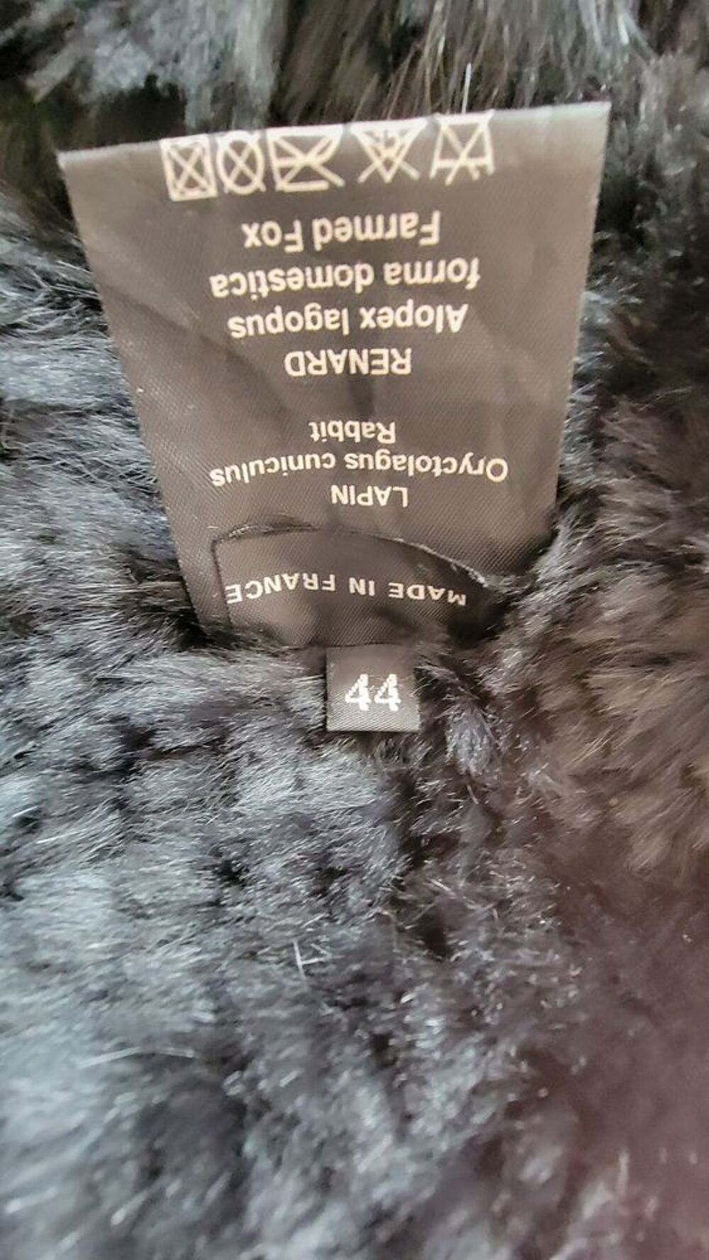 Veste fourrure Vêtements