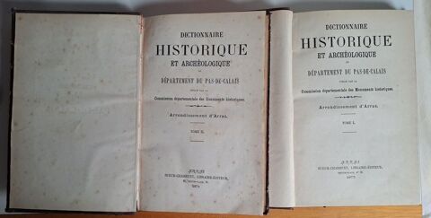 Dictionnaire historique et archologique - Arras 100 Vieux-Cond (59)