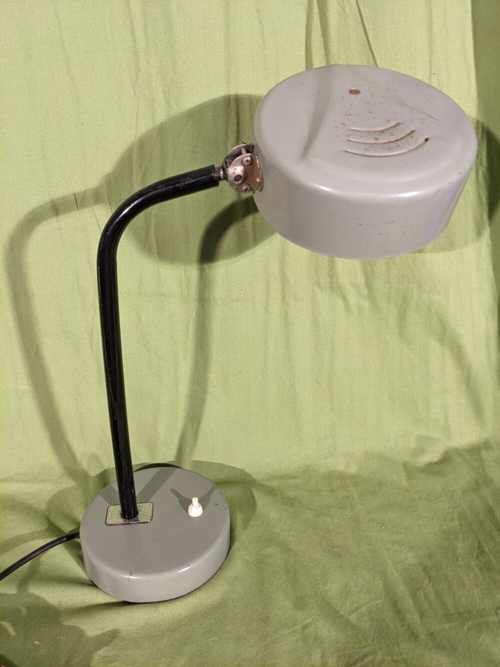 Lampe militaire vintage 1950 RDA Allemagne de l'est ou URSS Décoration