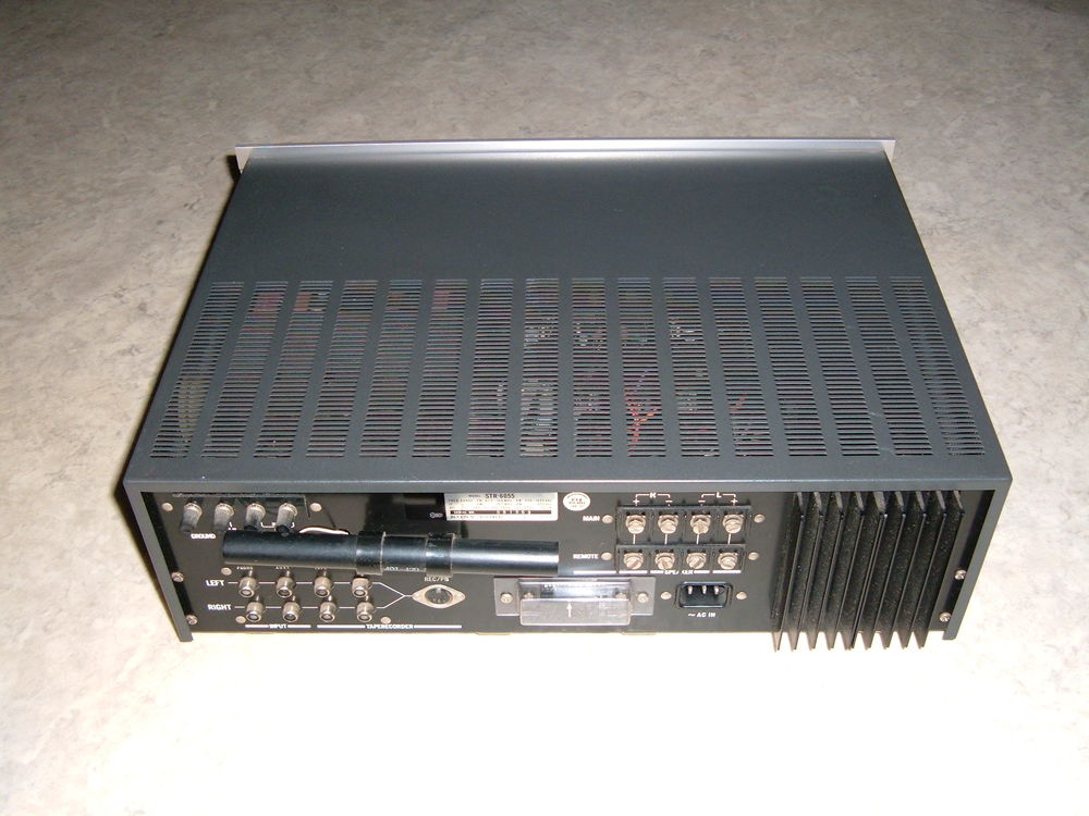 STR-6055 (vintage 1970) SONY INOX &amp; JVC-100 Audio et hifi