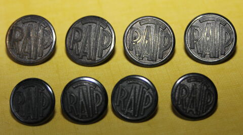 Boutons RATP mtro parisien 1950 35 Issy-les-Moulineaux (92)