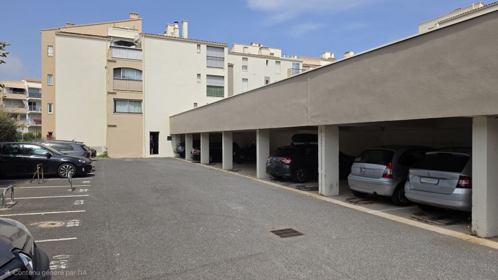 Vente Appartement LE CAP D'AGDE: LES FALAISES: STUDIO  27.9m² + PARKING COUVERT, vendu meublé Le cap d agde