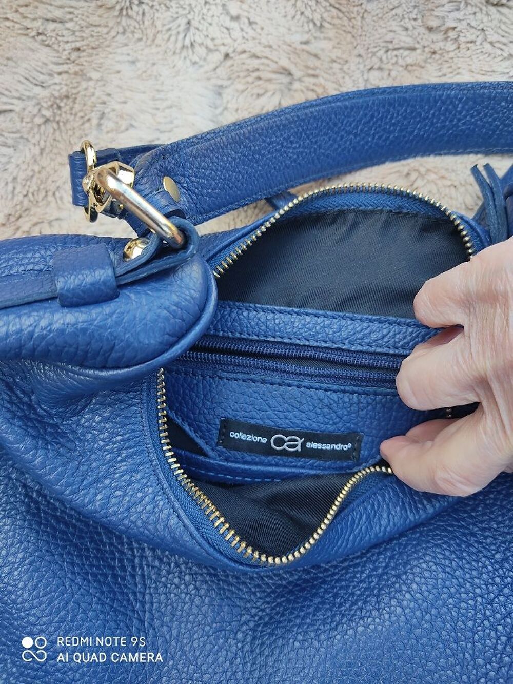 Sac a main en cuir Maroquinerie