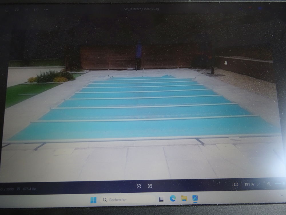 protection piscine Jardin