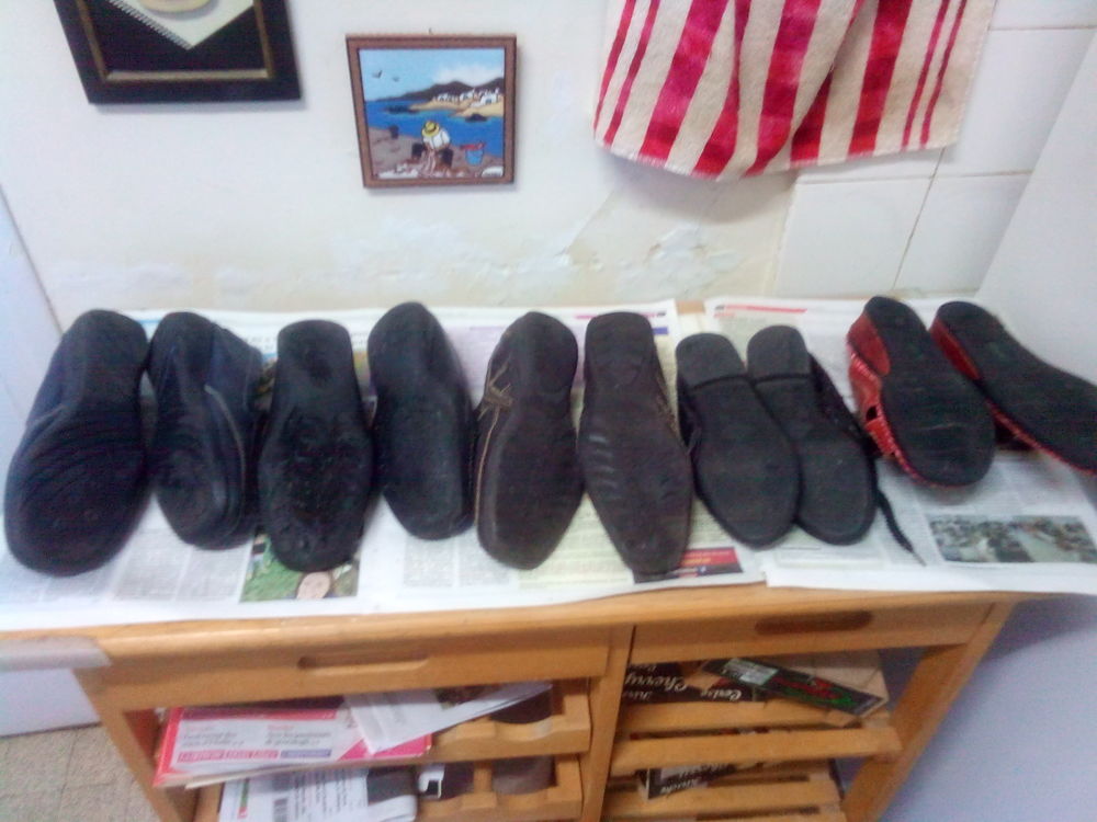 lot de chaussures en cuir Chaussures