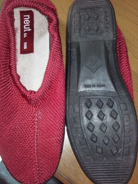 Ballerine rouge T 40 10 Troyes (10)