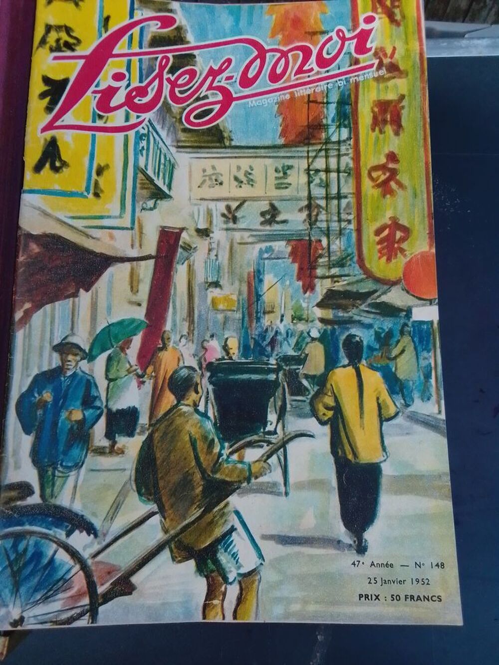 revues antik lisez moi ROUGE de 1946 a 1952 