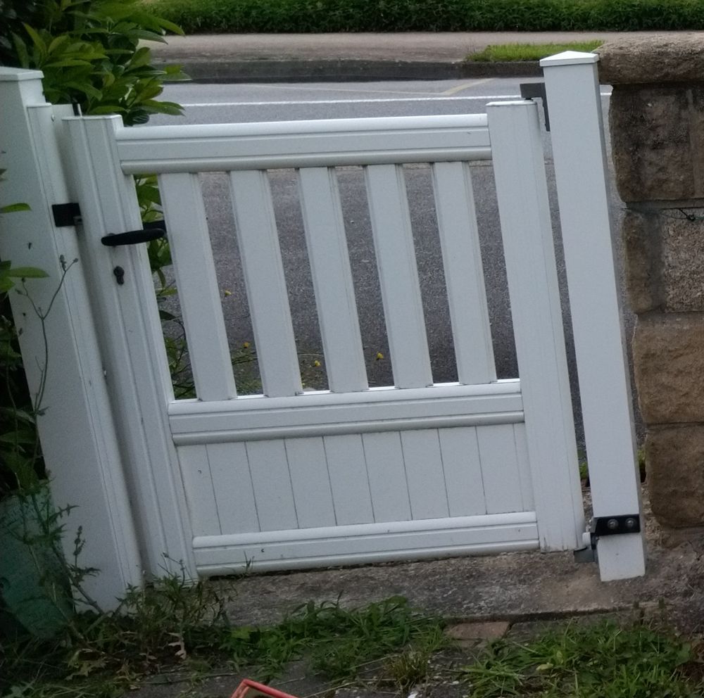 Portail+portillon+cl&ocirc;ture Bricolage