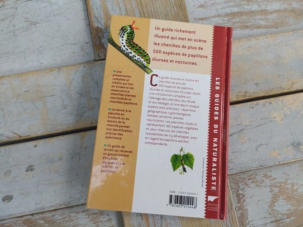 Livre Delachaux et Niestl&eacute; Guide des Chenilles d'Europe
Livres et BD