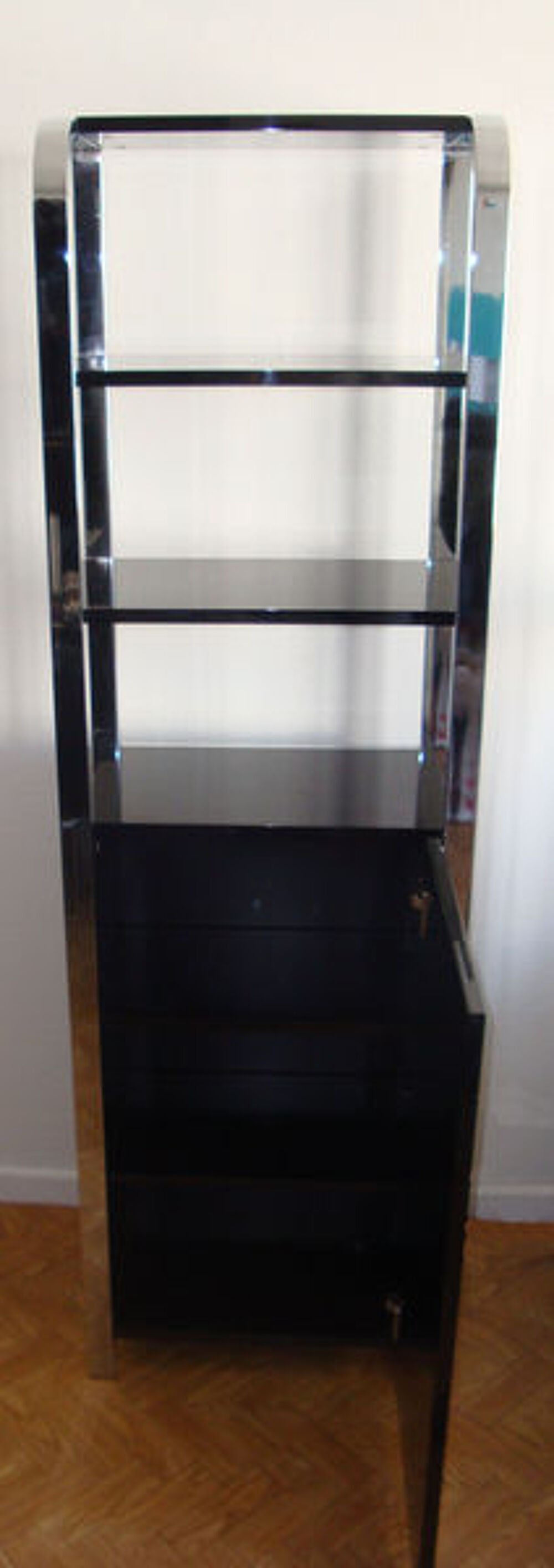 SOLDES -- MEUBLE BIBLIOTH&Egrave;QUE DESIGN -60% -- BLACK FRIDAY Meubles