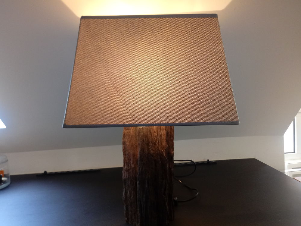 Lampe Bois Flott&eacute; Décoration