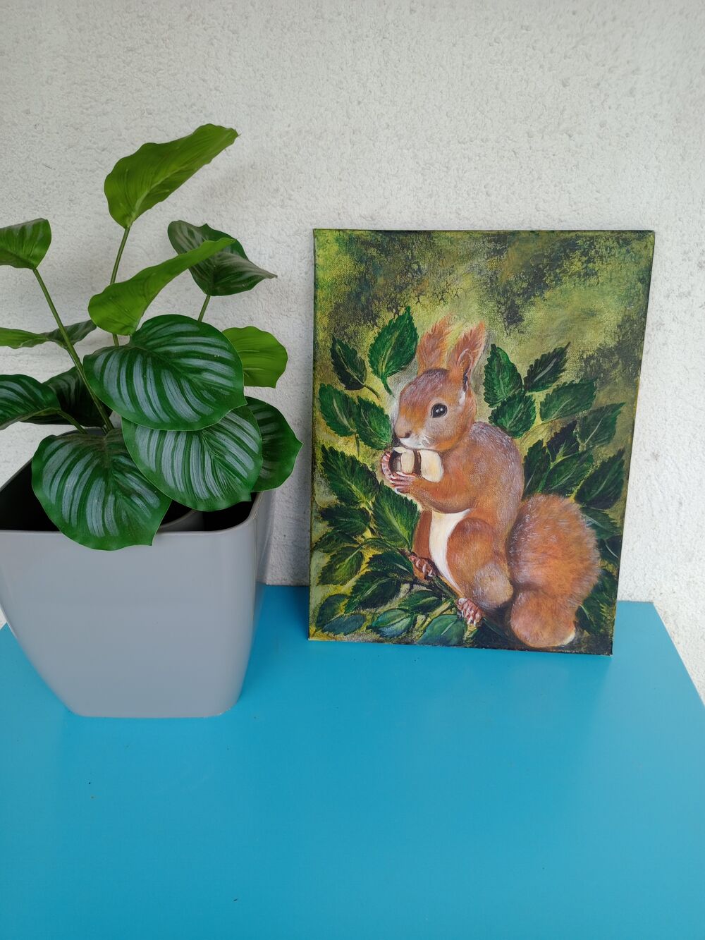 Tableau peint par une passionn&eacute;e de peintures
Décoration