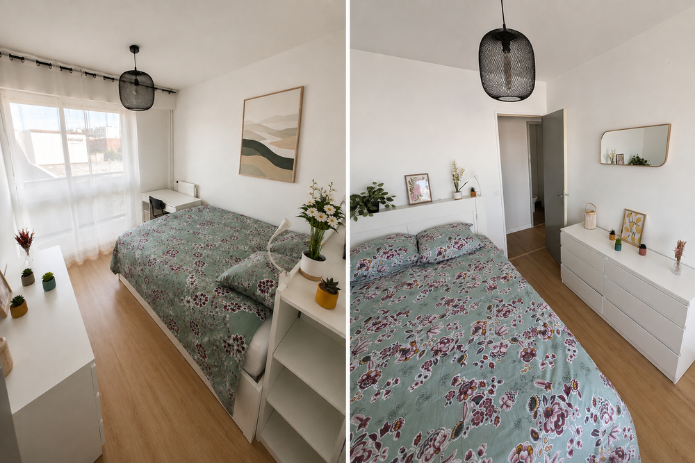Location Appartement Appartement lumineux 83m², 3 ch, balcon, loggia, garage,cave Nantes