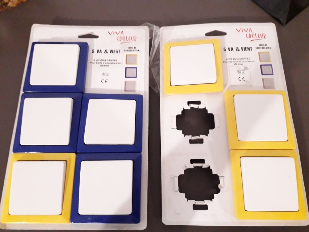 lot de va et vient &eacute;lectriques viva couleur neufs Bricolage