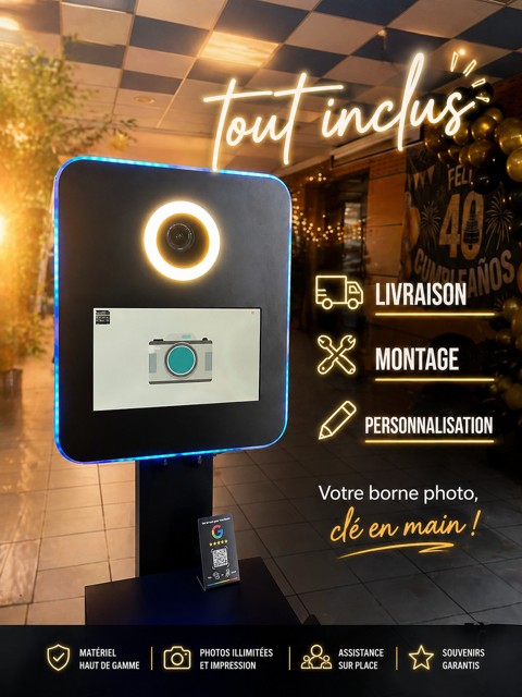 Photobooth Onyx MS Photobooth ? Borne Photo Premium 0 66000 Perpignan