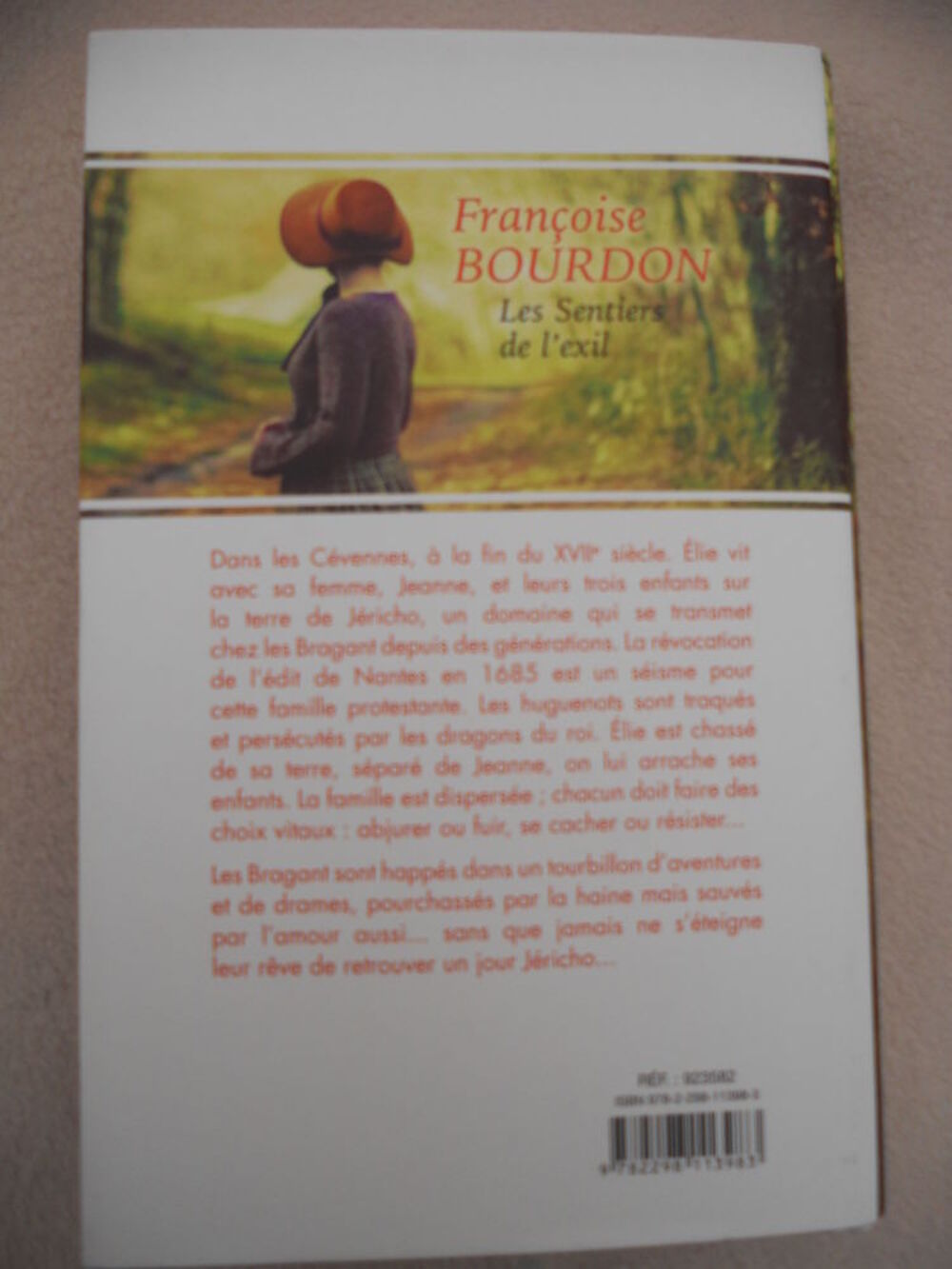 Les chemins de l'exil - Fran&ccedil;oise BOURDON Livres et BD