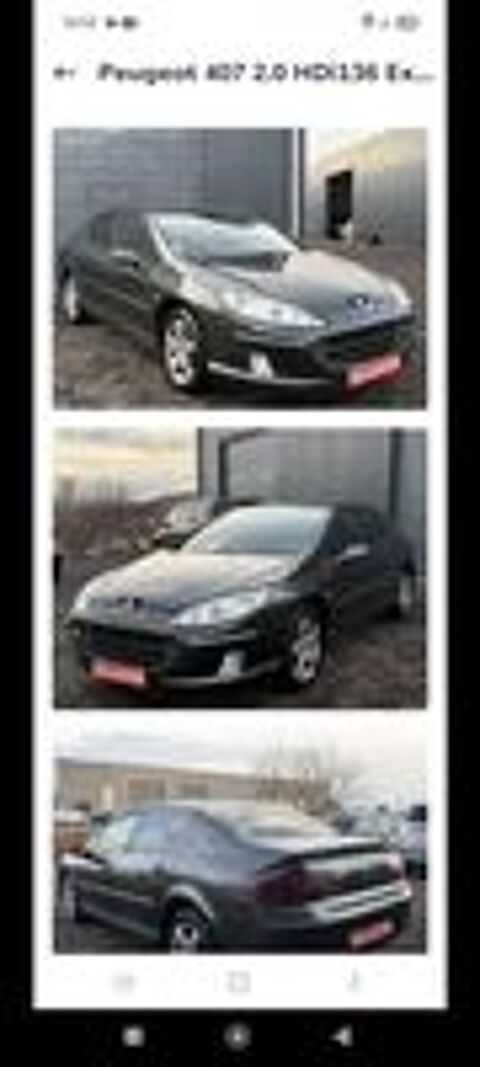 407 2.0 HDi 16v Ex&eacute;cutive Pack FAP A 2007 occasion 42320 La Grand-Croix