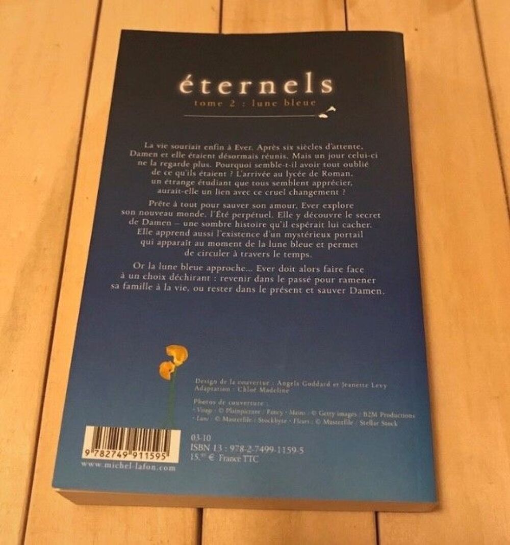 &eacute;ternels t.2 ; lune bleue Livres et BD