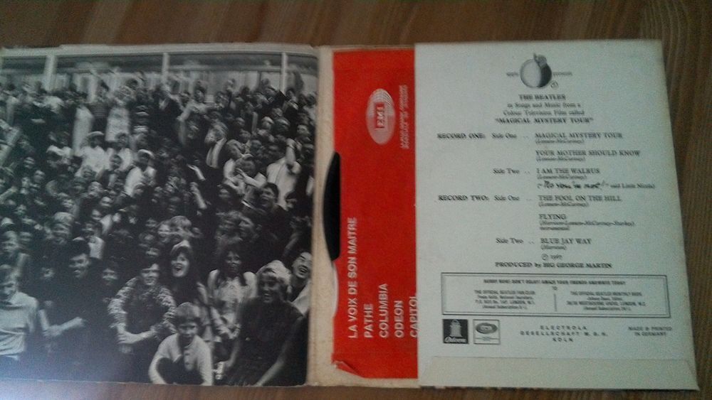 doubles 45 tours sp&eacute;cial collector des BEATLES CD et vinyles