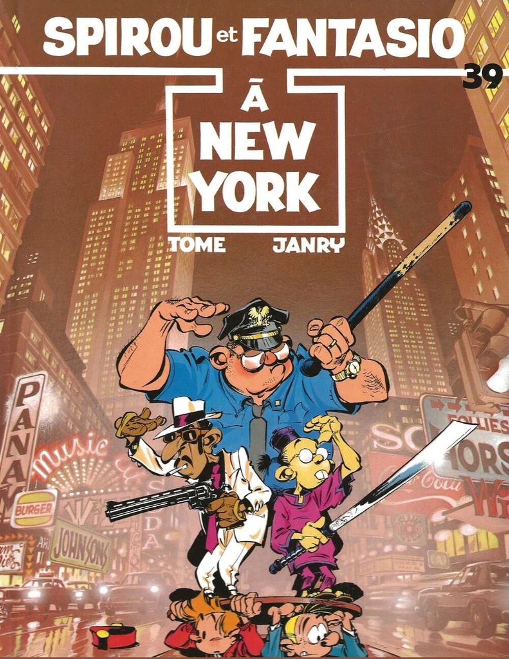SPIROU ET FANTASIO " A NEW YORK " TOME/JANRY Livres et BD