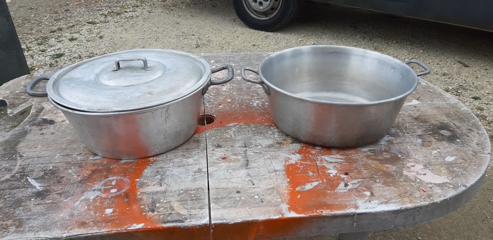 Bassine &agrave; Gras et a Confiture en Aluminium Cuisine