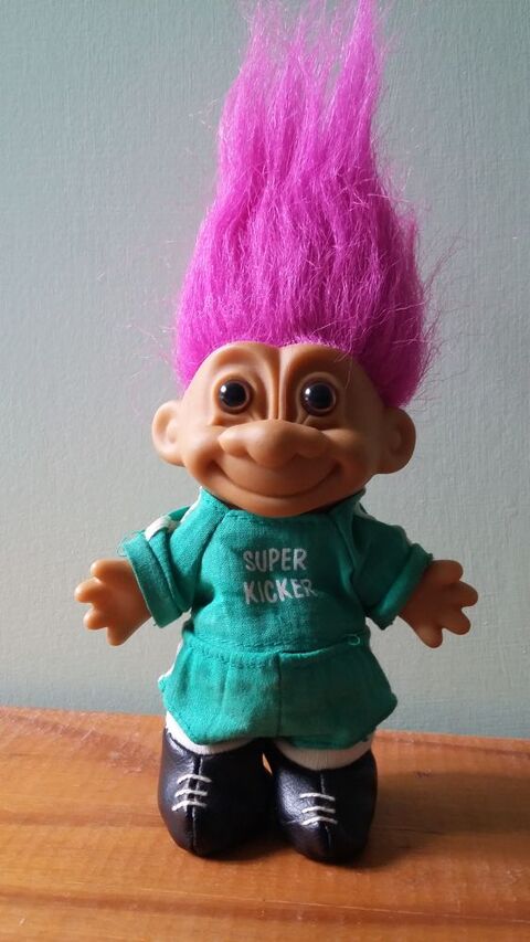 Poupée Troll Russ : Super Kicker Football :  1980- 1990 20 Verneuil-sur-Vienne (87)